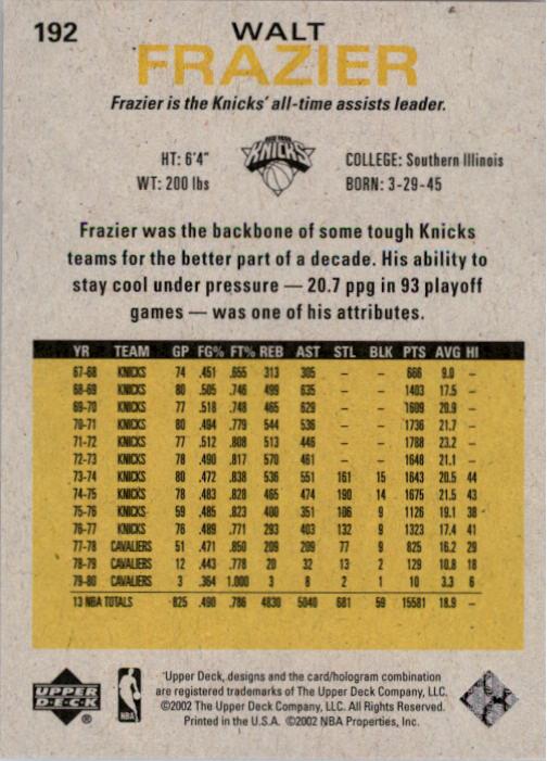 2002/2003 Generations (Upper Deck) Basketball - Picture 27 of 345