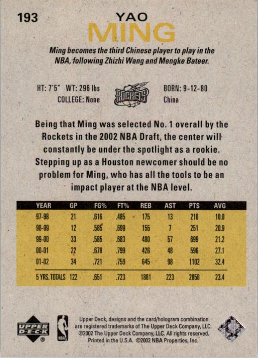 2002/2003 Generations (Upper Deck) Basketball - Picture 25 of 345