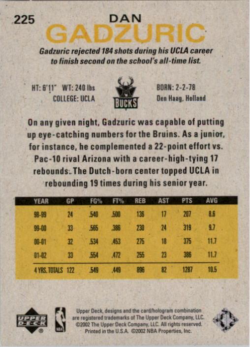 2002/2003 Generations (Upper Deck) Basketball - Picture 11 of 345