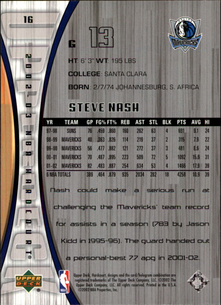 2002/2003 Hardcourt (Upper Deck) Basketball - Picture 33 of 239