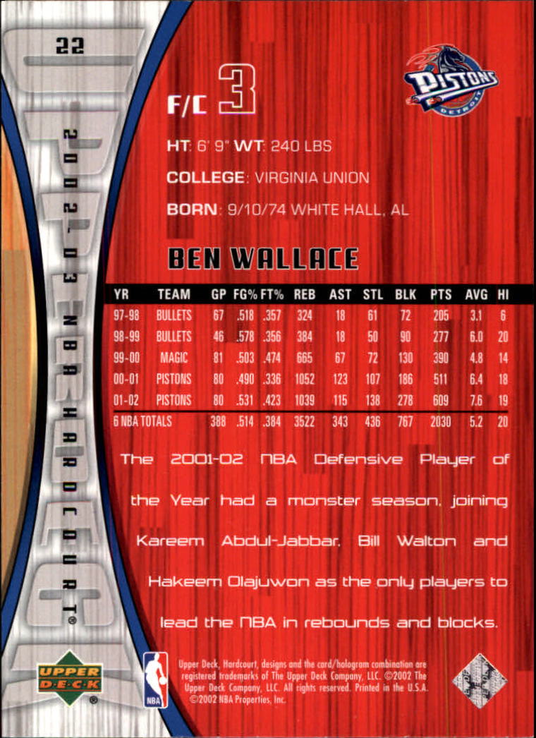 2002/2003 Hardcourt (Upper Deck) Basketball - Picture 45 of 239
