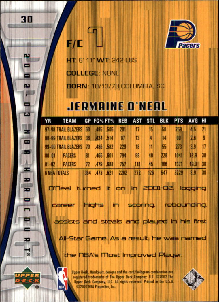 2002/2003 Hardcourt (Upper Deck) Basketball - Picture 61 of 239