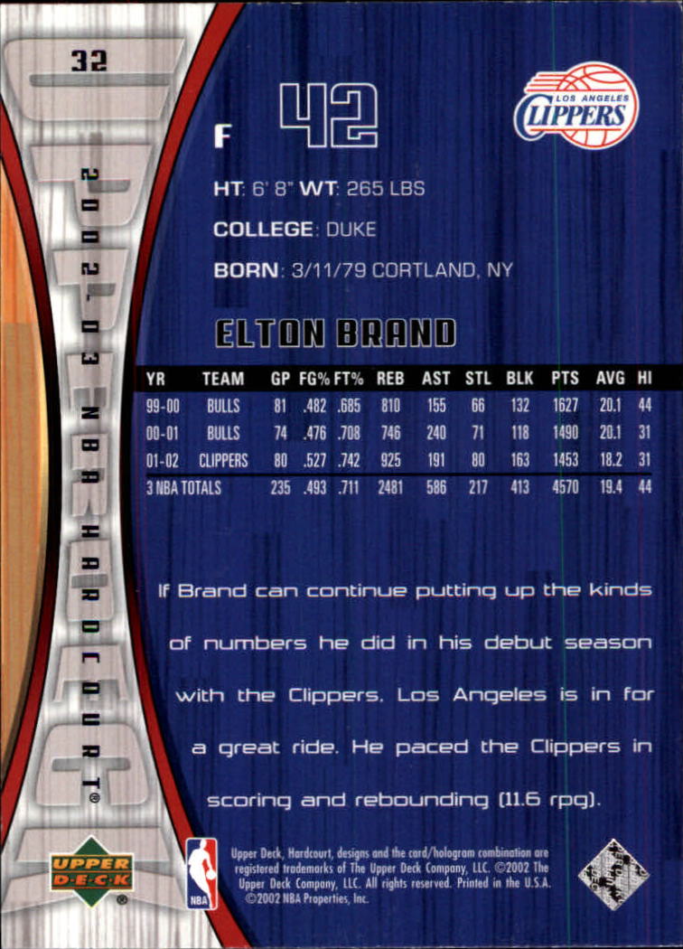 2002/2003 Hardcourt (Upper Deck) Basketball - Picture 65 of 239