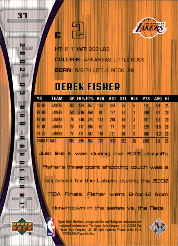 2002/2003 Hardcourt (Upper Deck) Basketball - Picture 75 of 239
