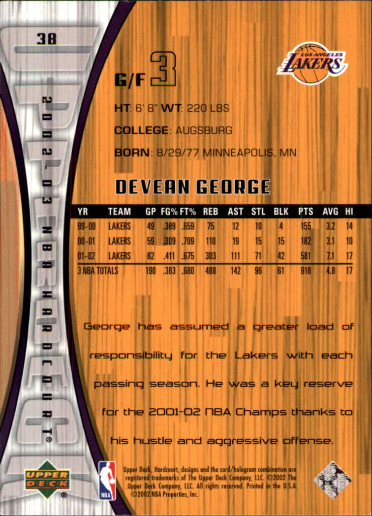 2002/2003 Hardcourt (Upper Deck) Basketball - Picture 77 of 239