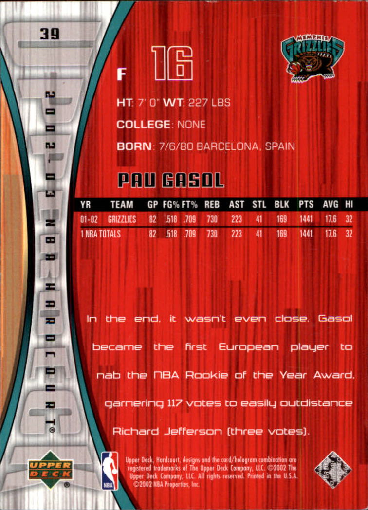 2002/2003 Hardcourt (Upper Deck) Basketball - Picture 79 of 239