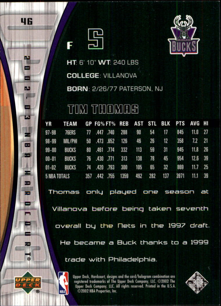 2002/2003 Hardcourt (Upper Deck) Basketball - Picture 93 of 239