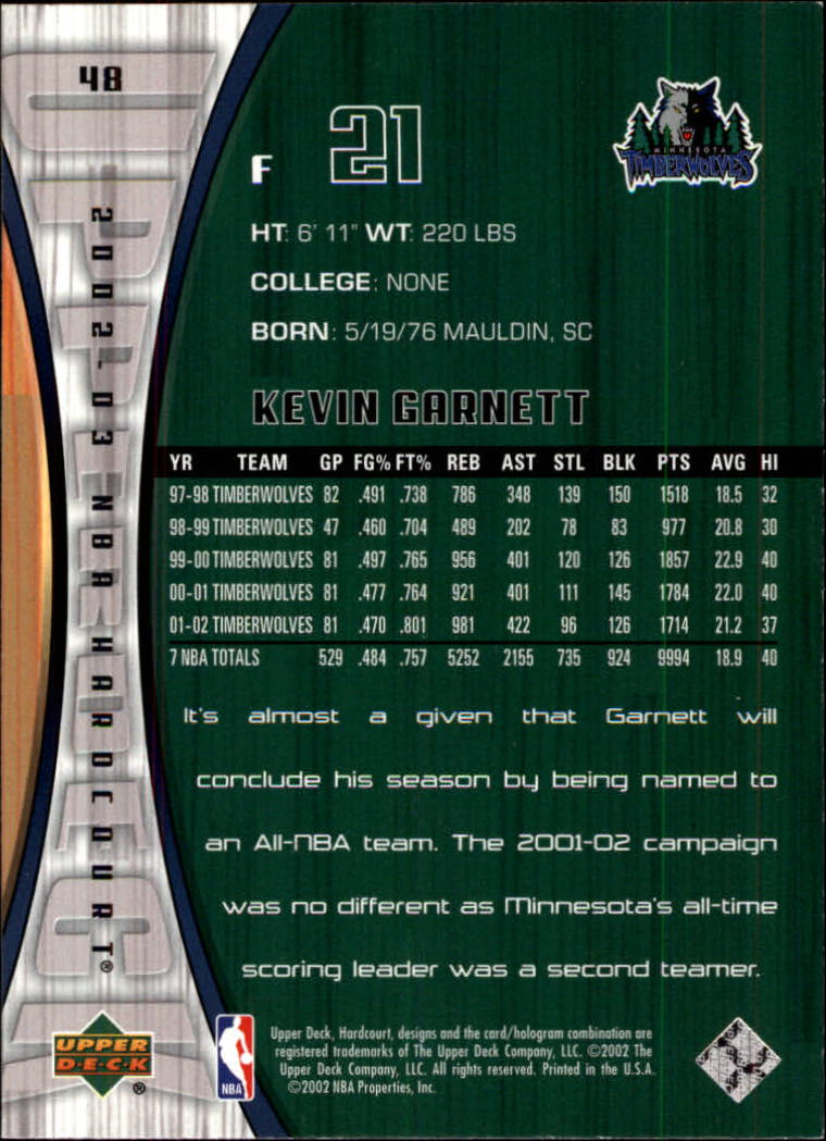 2002/2003 Hardcourt (Upper Deck) Basketball - Picture 97 of 239