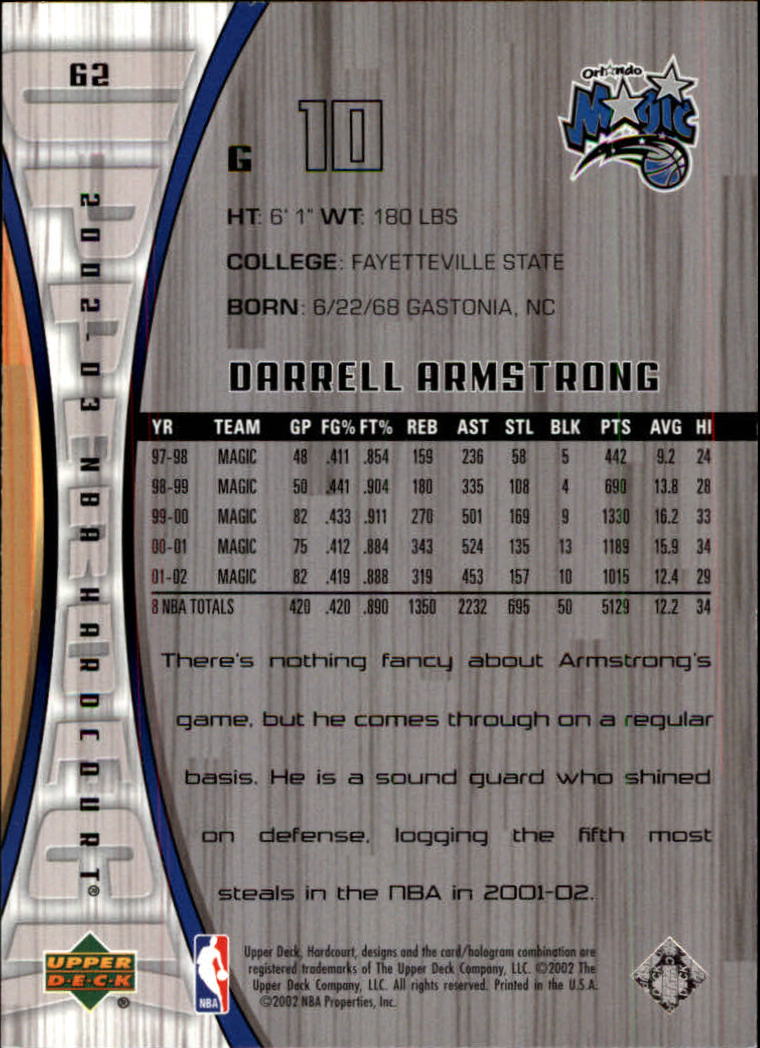 2002/2003 Hardcourt (Upper Deck) Basketball - Picture 125 of 239