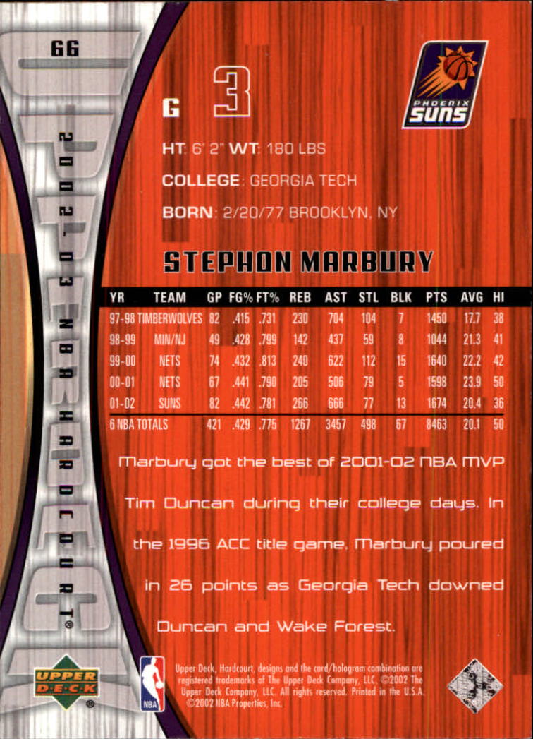 2002/2003 Hardcourt (Upper Deck) Basketball - Picture 133 of 239