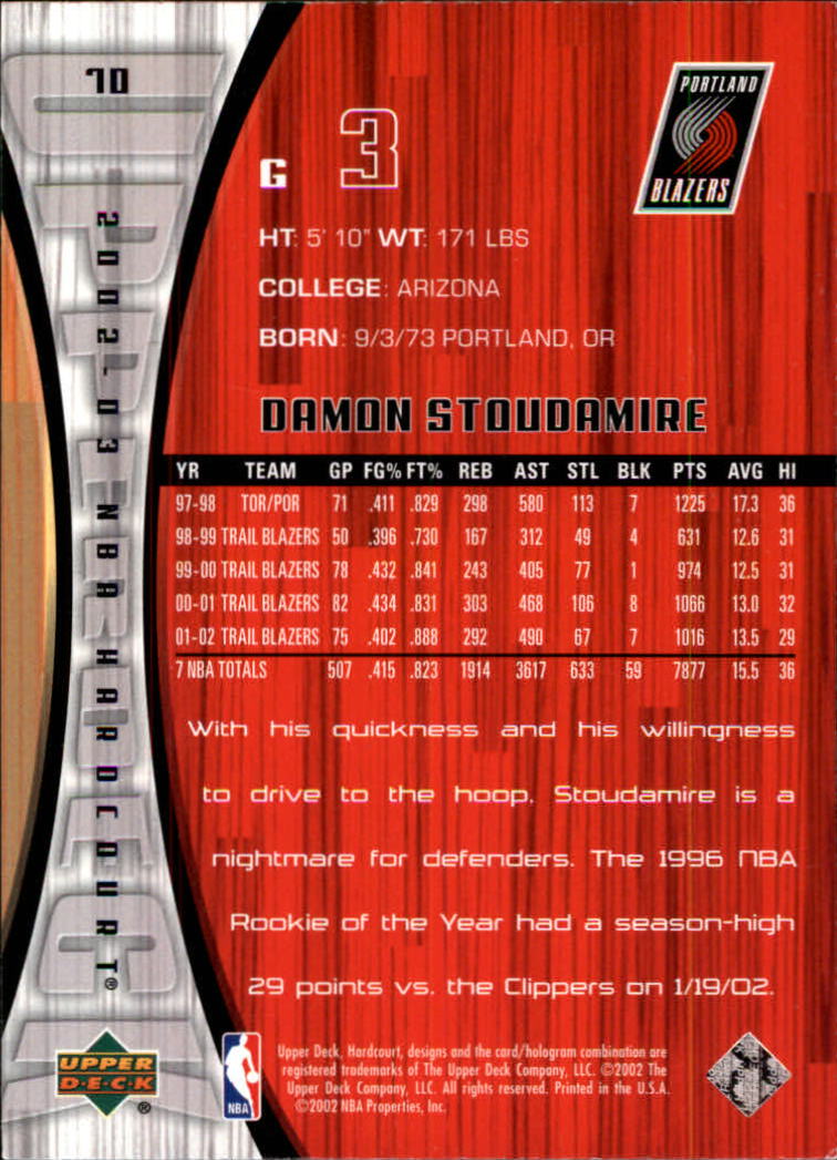 2002/2003 Hardcourt (Upper Deck) Basketball - Picture 141 of 239