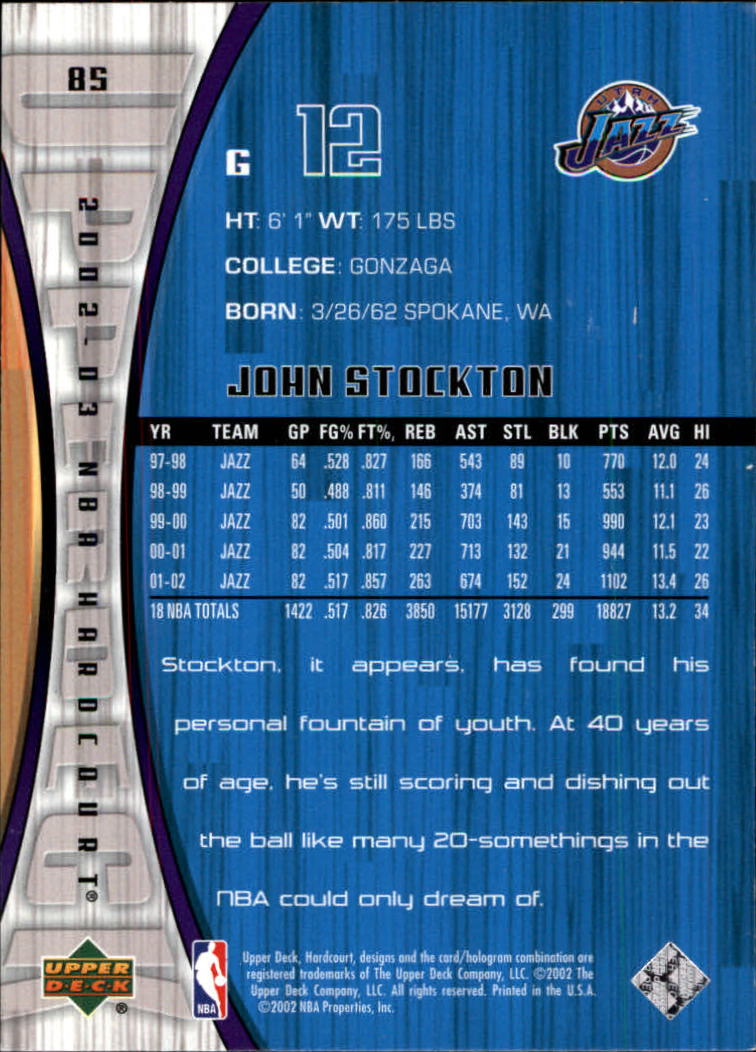 2002/2003 Hardcourt (Upper Deck) Basketball - Picture 171 of 239