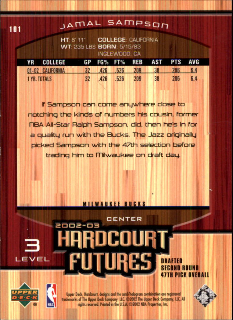 2002/2003 Hardcourt (Upper Deck) Basketball - Picture 195 of 239