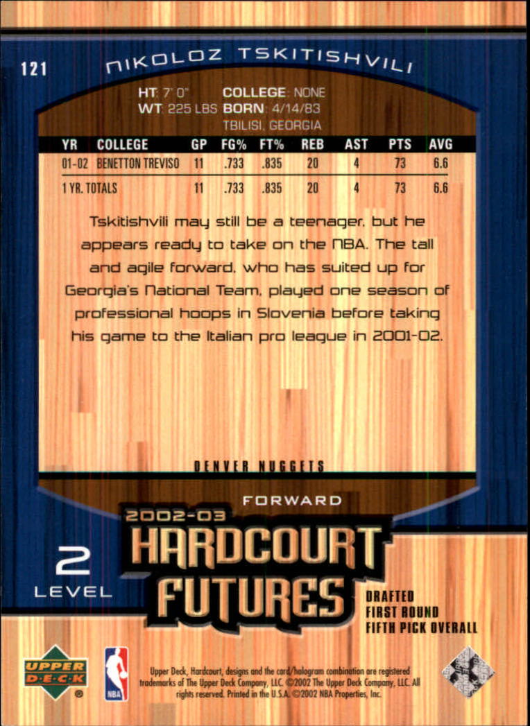 2002/2003 Hardcourt (Upper Deck) Basketball - Picture 223 of 239