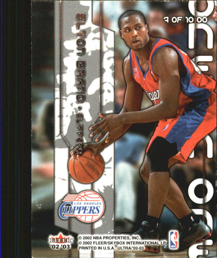 2002/2003 Ultra (Fleer) Basketball - Picture 149 of 161