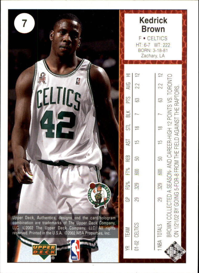 2002/2003 Authentics (Upper Deck) Basketball - Picture 362 of 374