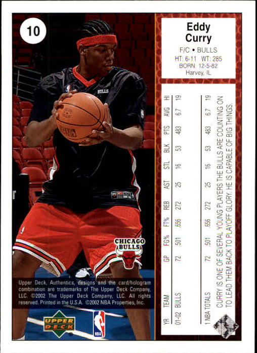2002/2003 Authentics (Upper Deck) Basketball - Picture 356 of 374