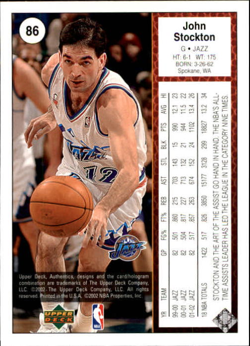 2002/2003 Authentics (Upper Deck) Basketball - Picture 204 of 374