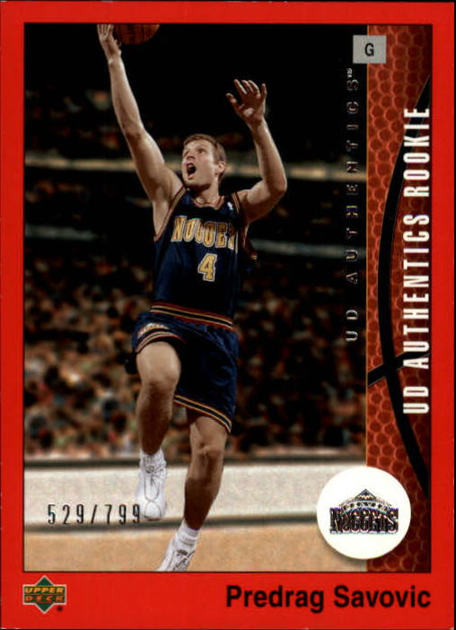 2002/2003 Authentics (Upper Deck) Basketball - Picture 181 of 374