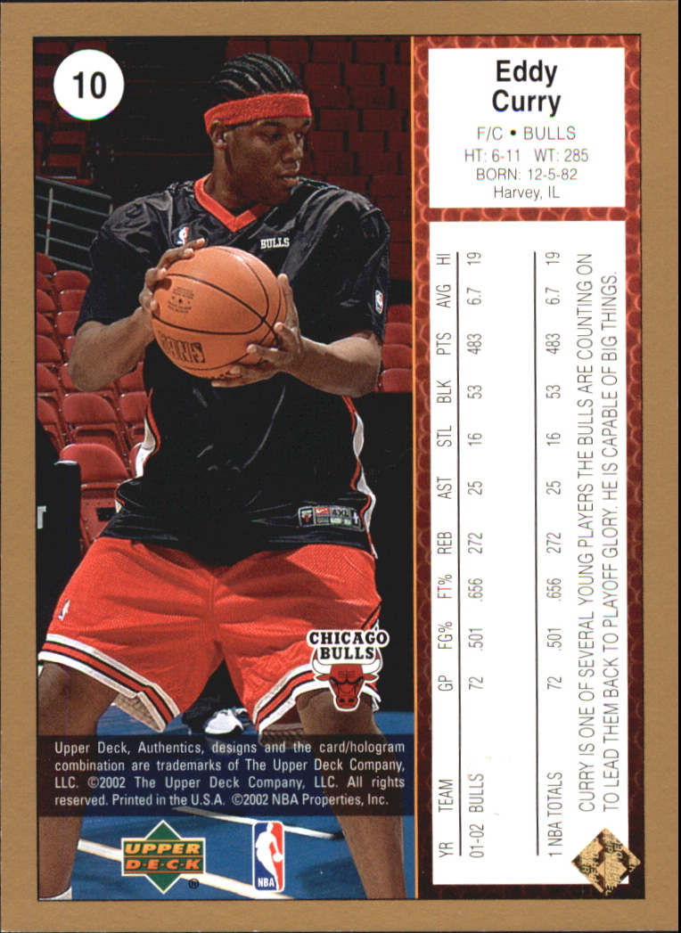 2002/2003 Authentics (Upper Deck) Basketball - Picture 120 of 374