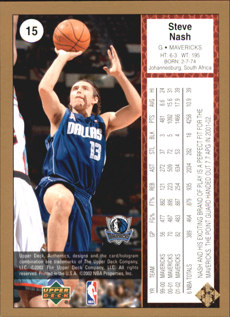 2002/2003 Authentics (Upper Deck) Basketball - Picture 114 of 374