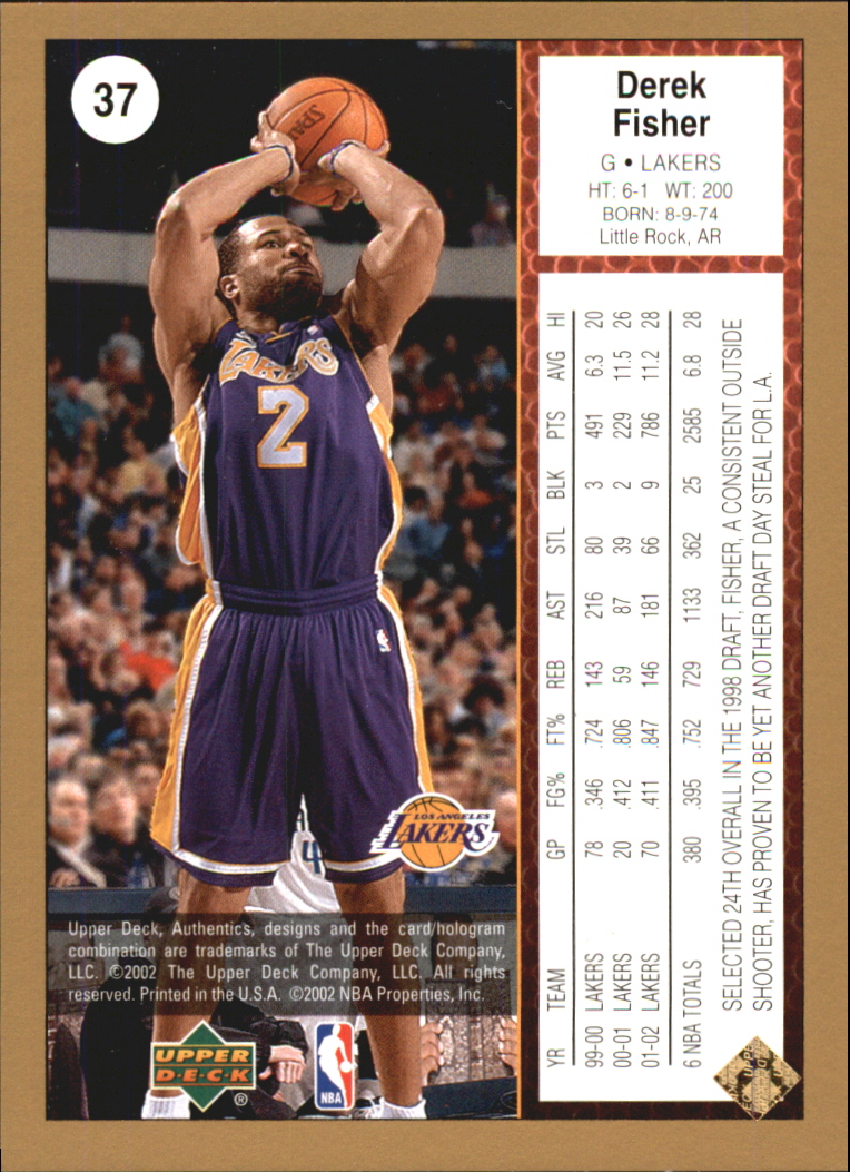 2002/2003 Authentics (Upper Deck) Basketball - Picture 88 of 374
