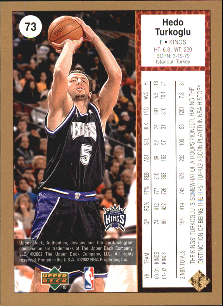2002/2003 Authentics (Upper Deck) Basketball - Picture 49 of 374