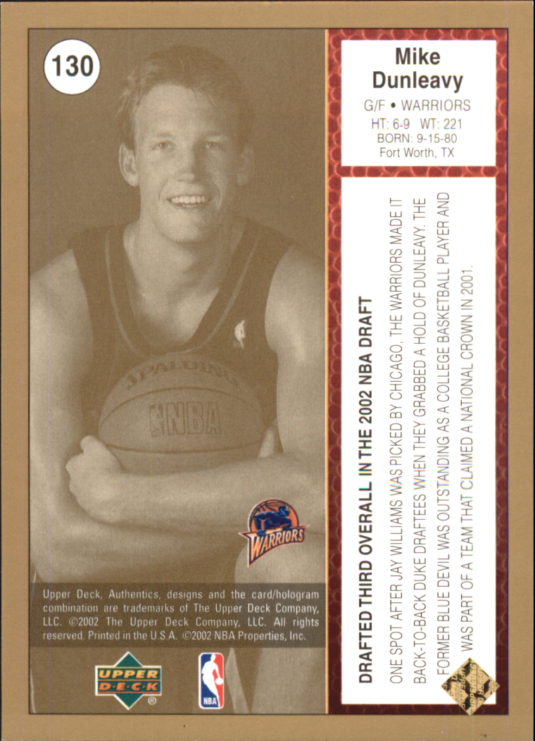 2002/2003 Authentics (Upper Deck) Basketball - Picture 35 of 374
