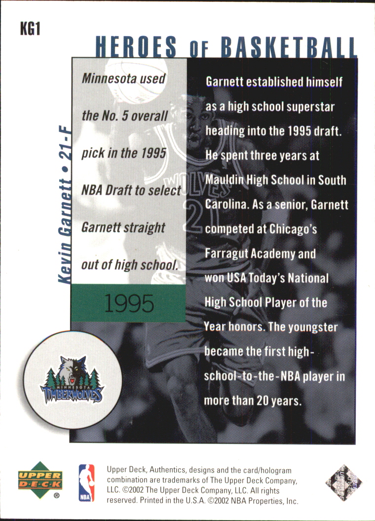 2002/2003 Authentics (Upper Deck) Basketball - Picture 33 of 374