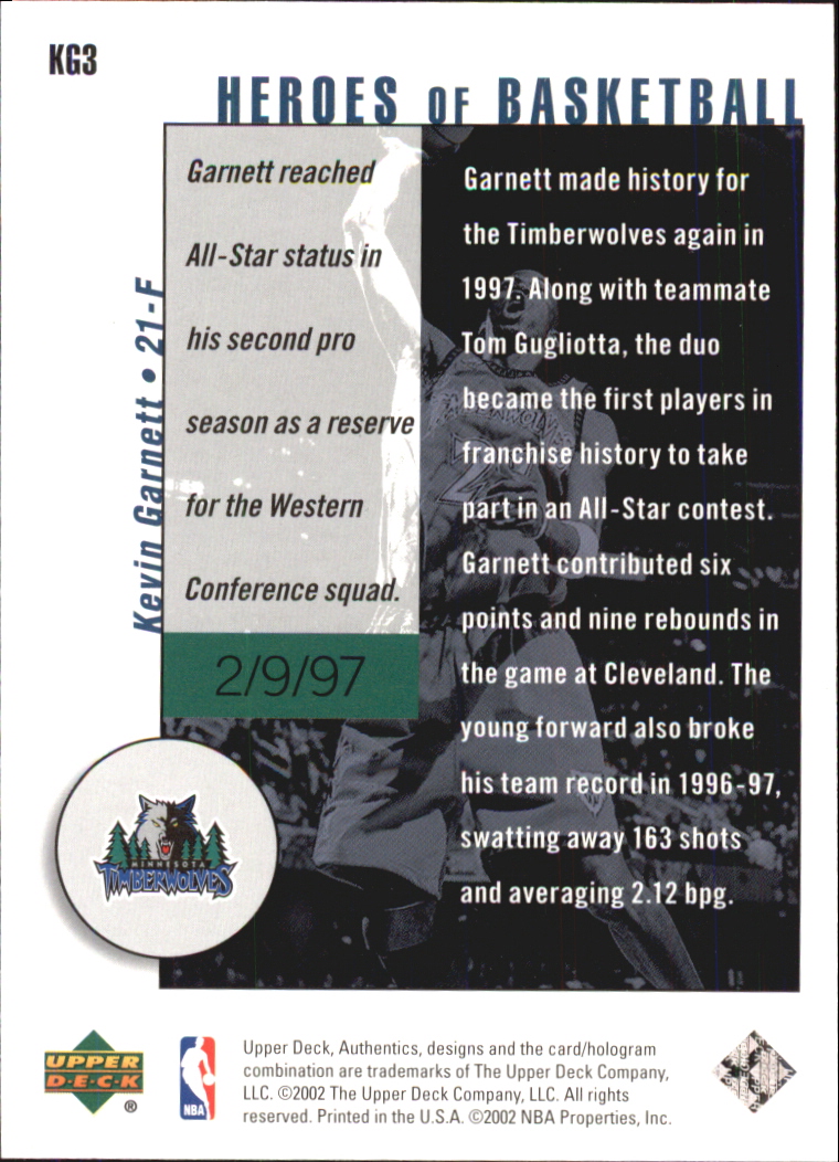2002/2003 Authentics (Upper Deck) Basketball - Picture 29 of 374