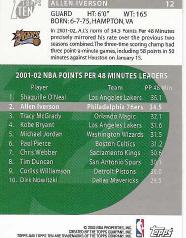 2002-03 Topps Ten Basketball Card Pick - Picture 16 of 209
