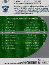 2002-03 Topps Ten Basketball Card Pick - Picture 52 of 209