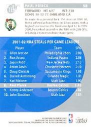 2002-03 Topps Ten Basketball Card Pick - Picture 93 of 209