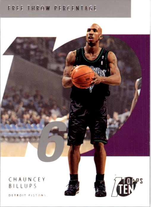 2002-03 Topps Ten Basketball Card Pick - Picture 135 of 209