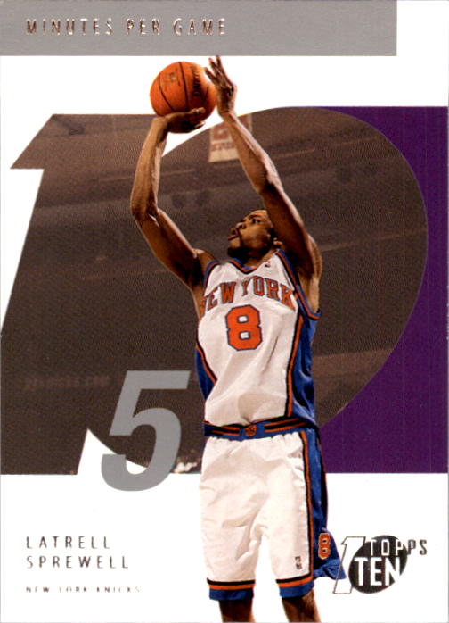 2002-03 Topps Ten Basketball Card Pick - Picture 151 of 209