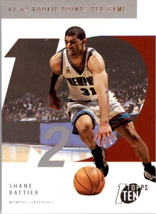 2002-03 Topps Ten Basketball Card Pick - Picture 179 of 209