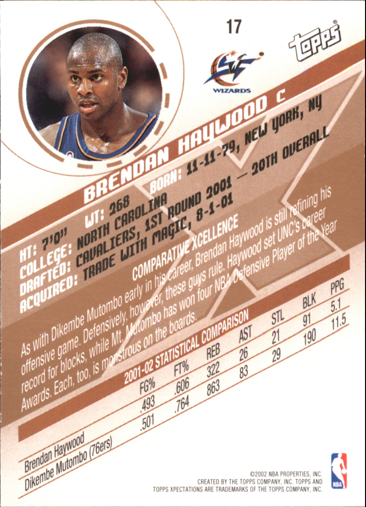 2002/2003 Xpectations (Topps) Basketball - Picture 29 of 36