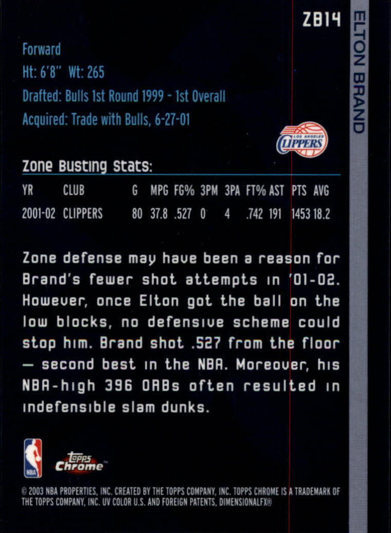2002/2003 Topps Chrome Basketball Part 3 Insert Cards - Picture 45 of 47
