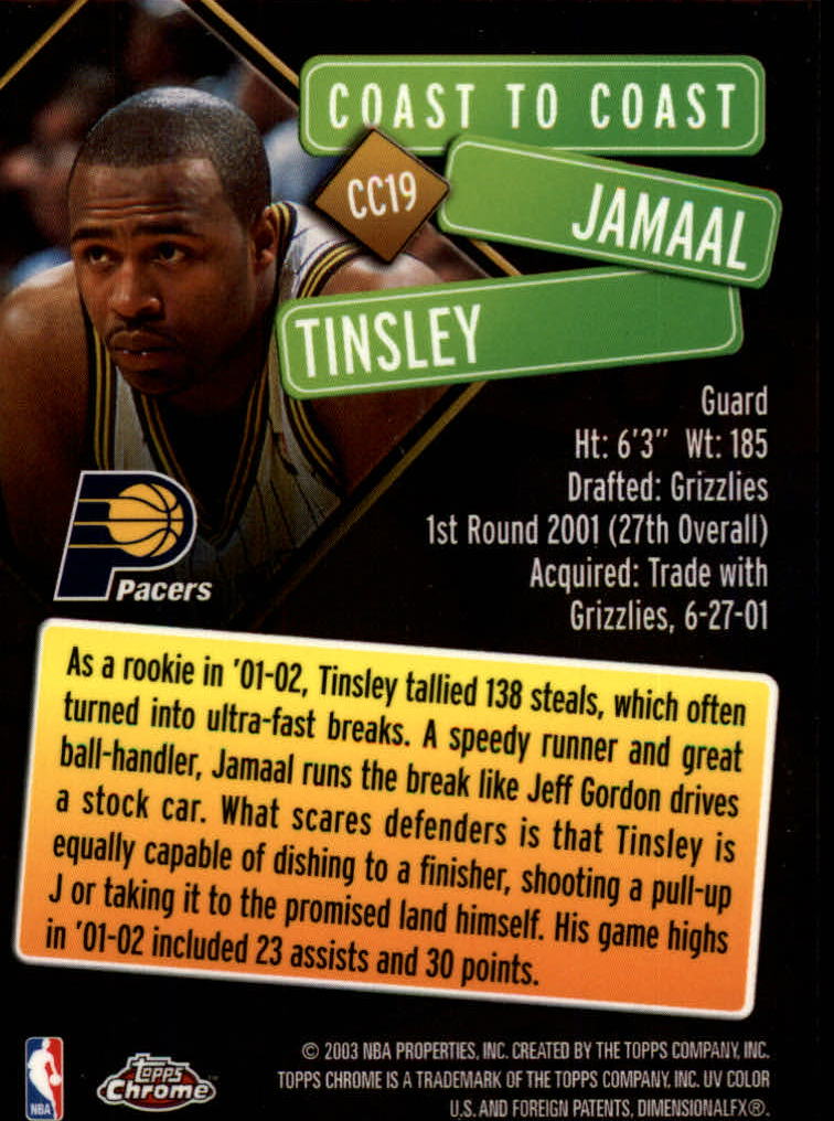 2002/2003 Topps Chrome Basketball Part 3 Insert Cards - Picture 19 of 47