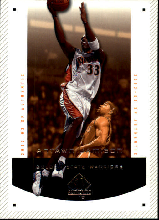 2002/2003 SP Authentic (Upper Deck) Basketball - Picture 256 of 307