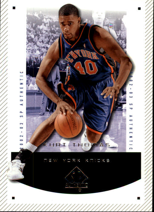 2002/2003 SP Authentic (Upper Deck) Basketball - Picture 184 of 307