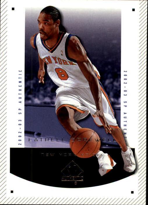 2002/2003 SP Authentic (Upper Deck) Basketball - Picture 182 of 307