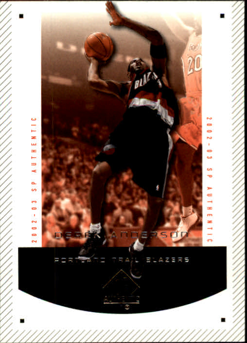 2002/2003 SP Authentic (Upper Deck) Basketball - Picture 160 of 307