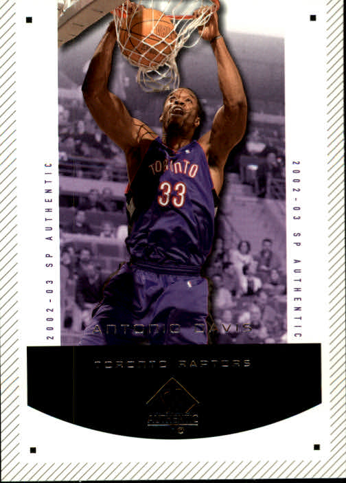 2002/2003 SP Authentic (Upper Deck) Basketball - Picture 124 of 307