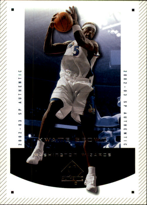 2002/2003 SP Authentic (Upper Deck) Basketball - Picture 108 of 307