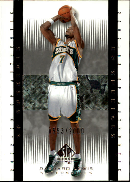 2002/2003 SP Authentic (Upper Deck) Basketball - Picture 92 of 307