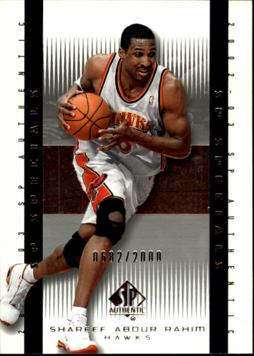 2002/2003 SP Authentic (Upper Deck) Basketball - Picture 88 of 307