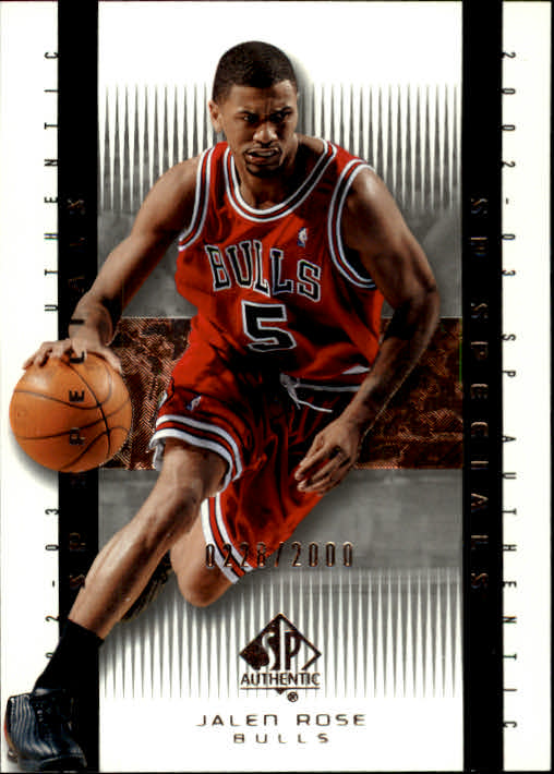 2002/2003 SP Authentic (Upper Deck) Basketball - Picture 78 of 307
