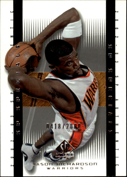2002/2003 SP Authentic (Upper Deck) Basketball - Picture 54 of 307