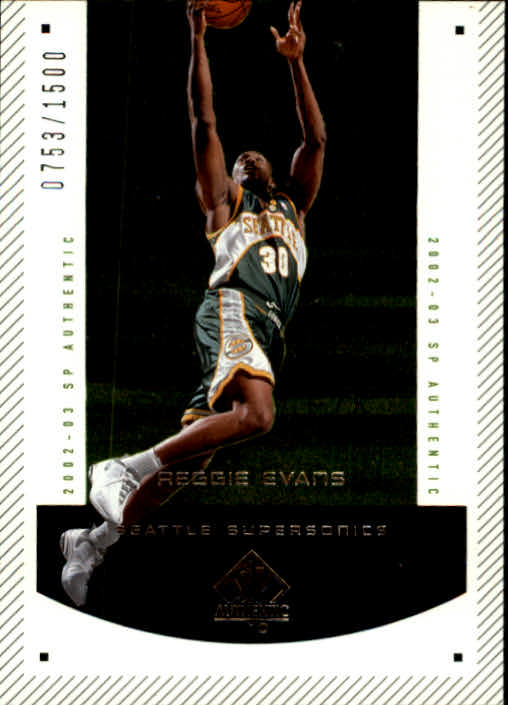 2002/2003 SP Authentic (Upper Deck) Basketball - Picture 32 of 307